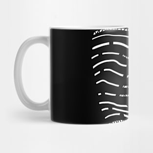 Estampa abstrata Mug